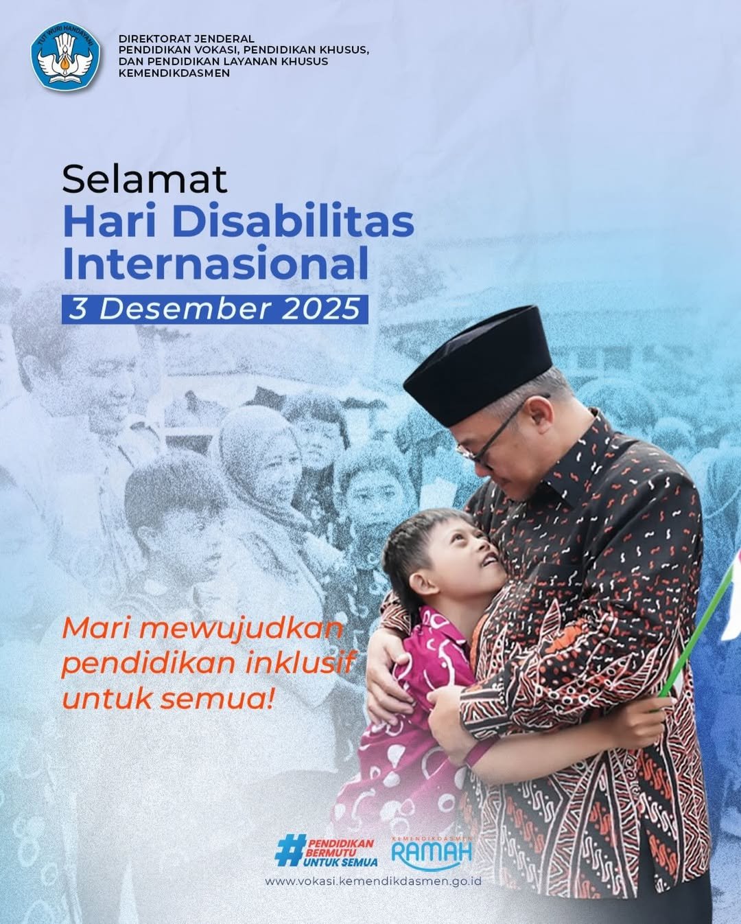 Iklan Hari Disabilitas Disdakmen 2025